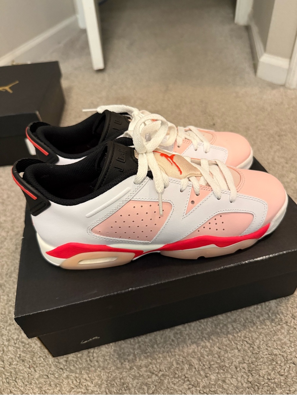 Jordan 6 Retro Low size US 6.5Y #gradeschool #basketball #retro